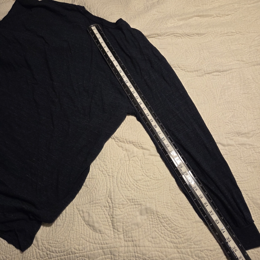 Polo Ralph Lauren Men’s Long Sleeve T-shirt 3XLT Heather Gray Pocketed - Picture 10 of 11